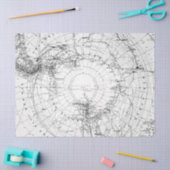 Zwart-wit Digitale Kaart Serie Ontwerp 3 Tissuepapier (Craft)
