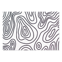 Zwart wit doedel patroon inpakpapier