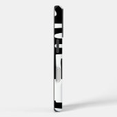 Zwart-wit doodles Case-Mate iPhone case (Achterkant / Rechts)