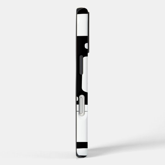 Zwart-wit doodles Case-Mate iPhone case (Achterkant / Rechts)