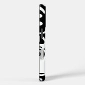 Zwart-wit doodles Case-Mate iPhone case (Achterkant / Rechts)