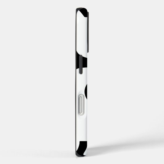 Zwart-wit doodles Case-Mate iPhone case (Achterkant / Rechts)