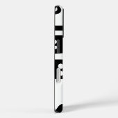 Zwart-wit doodles Case-Mate iPhone case (Achterkant / Rechts)