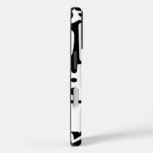 Zwart-wit doodles Case-Mate iPhone case (Achterkant / Rechts)