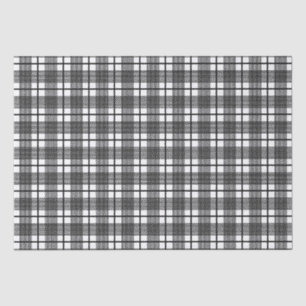 Zwart wit, dunne glen, geplakt patroonpapier tissuepapier