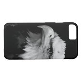 Zwart & Wit Eagle Eye Artwork Case-Mate iPhone Case (Achterkant (Horizontaal))