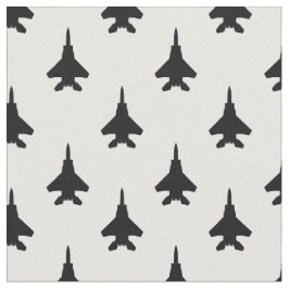 Zwart-wit Eagle Fighter straalpatroon Stof