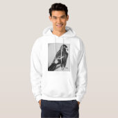 Zwart-wit Eagle T-shirt (Voorkant volledig)