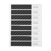 Zwart-wit eenvoudig en elegant (Vel)