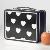 Zwart-wit, eenvoudig hartverwarmingspatroon (In situ)