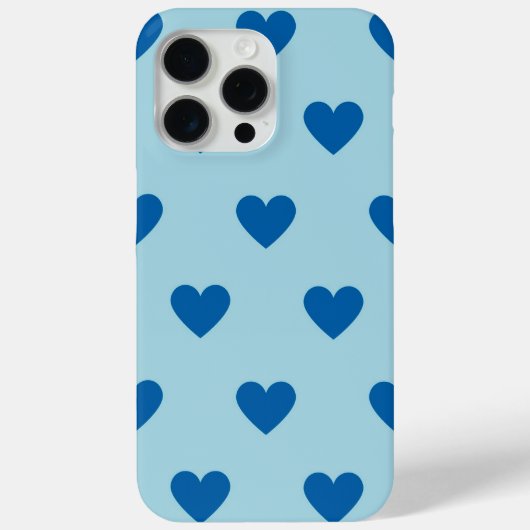 Zwart-wit, eenvoudig hartverwarmingspatroon Case-Mate iPhone case (Achterkant)