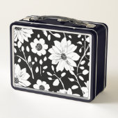 Zwart-wit, eenvoudig ventilator zonder naadloos pa (Achterkant)