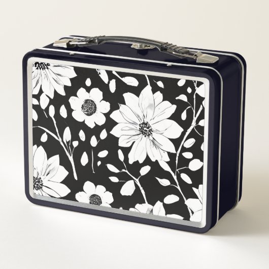 Zwart-wit, eenvoudig ventilator zonder naadloos pa (Achterkant)