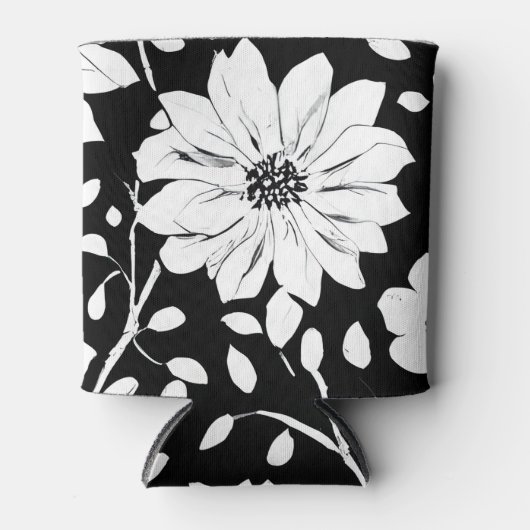 Zwart-wit, eenvoudig ventilator zonder naadloos pa blikjeskoeler (Voorkant)