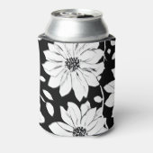 Zwart-wit, eenvoudig ventilator zonder naadloos pa blikjeskoeler (Blikje Achterkant)