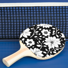 Zwart-wit, eenvoudig ventilator zonder naadloos pa tafeltennisbatje