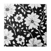 Zwart-wit, eenvoudig ventilator zonder naadloos pa tegeltje (Voorkant)