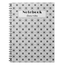 Zwart-wit Elegant Abstract patroon