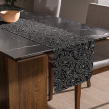 Zwart & Wit Elegant Damask Bloemenpatroon