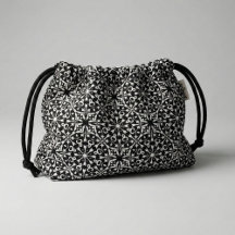 Zwart-wit Elegant  Damask Patroon