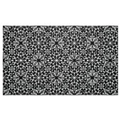 Zwart-wit Elegant  Damask Patroon Stof (Fat Quarter)