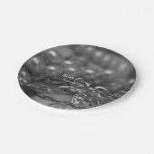  zwart-wit Elegant Pearls Wedding Papieren Bordje (Gekanteld)