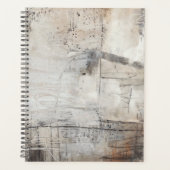 Zwart wit en Bronze Planner (Voorkant)