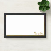 Zwart wit en goud post-it® notes (Kantoor)