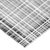 Zwart, wit en grijs Check Pattern Tafelkleed (Gekanteld)