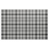 Zwart wit en grijs speldenstang stof (Fat Quarter)