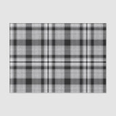 Zwart wit en grijs speldenstang tissuepapier (Voorkant)