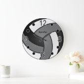 Zwart, Wit en Grijs volleyball | Grote Klok (Huis)