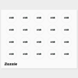 Zwart Wit en Groen Natuur Sticker
