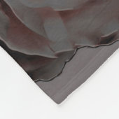 zwart-wit en kleurrijk rood, w fleece deken (Hoek)