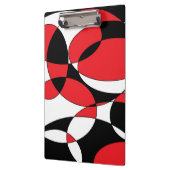 Zwart, wit en rood klembord (Links)