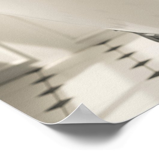 Zwart-wit en rood, omringd door liefde, honden zwe poster (Hoek)