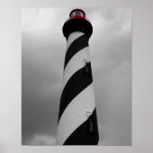 Zwart, wit en rood Poster (Voorkant)