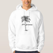 Zwart-wit en stijlvol design hoodie (Voorkant)