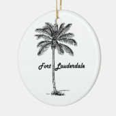 Zwart-wit en stijlvol design keramisch ornament (Links)