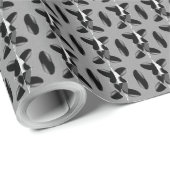 Zwart-wit esthetisch inpakpapier (Rol Hoek)
