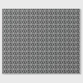 Zwart-wit esthetisch inpakpapier (Vlak)