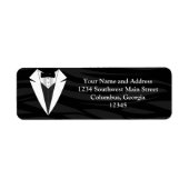 Zwart/wit Etiket (Voorkant)