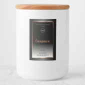 Zwart-wit etiket Roos Gold Lijst Logo (Voorkant)