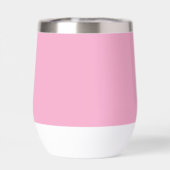 Zwart-wit Fancy Monogram Roze (Achterkant)