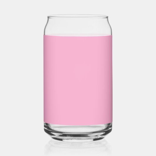 Zwart-wit Fancy Monogram Roze Blikvorm Glas (Achterkant)