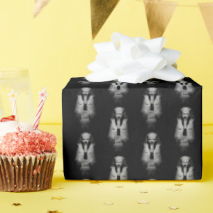Zwart-wit Farao Koning Foto Cadeaupapier