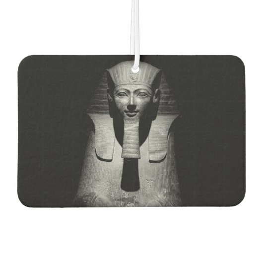 Zwart-wit farao koning luchtverfrisser (Voorkant)