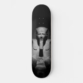 Zwart-wit farao koning persoonlijk skateboard (Voorkant)