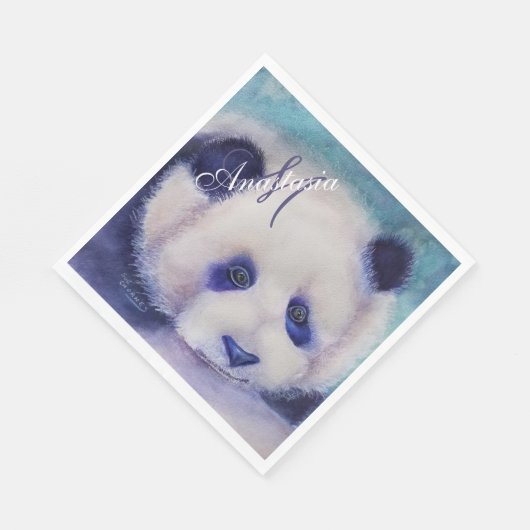 ZWART-WIT FEest INITIALEN Servet (Hoek)