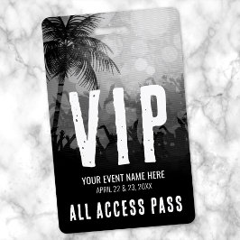 Zwart-Wit Festival Evenement VIP Badge
